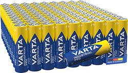 VARTA Pilhas AA, embalagem de 100, Industrial Pro, baterias alcalinas, 1,5 V, embalagem de armazenamento de embalagem ecológica, Made in Germany [Exclusivo na Amazon]