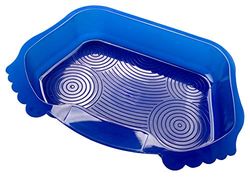 Gre LP01 - Lavapiedi per piscine in plastica blu.