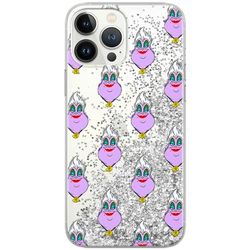 ERT GROUP mobiel telefoonhoesje voor Apple Iphone 13 PRO MAX origineel en officieel erkend Disney patroon Ursula 003 optimaal aangepast aan de vorm van de mobiele telefoon, met glitter overloopeffect