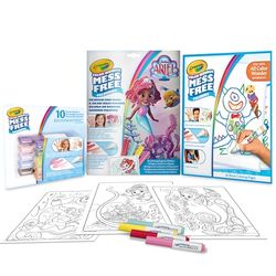 CRAYOLA - Color Wonder, voordeelset kleur zonder vlek, thema Ariel, creatieve activiteit voor kinderen, leeftijd 3,4,5 jaar, 7504