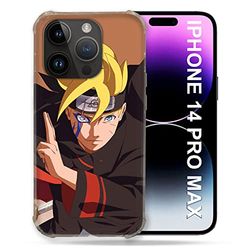 Beschermhoes voor iPhone 14 Pro Plus (6,7 inch) Manga Boruto schild