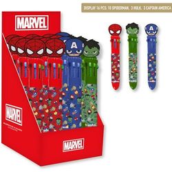 CERDÁ LIFE'S LITTLE MOMENTS Penna a sfera Avengers, design individuale, ideale per studenti scolastici, scrittura fluida con inchiostro nero, Avengers, taglia unica, licenza, Avengers, Taglia unica