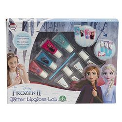 Disney Die Eiskönigin 2- Disney Eiskönigin 2 Lip Gloss Set Frozen Maquillaje para niños, Multicolor, Medium (Giochi Preziosi 70000641)