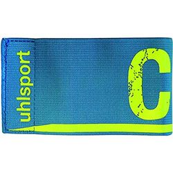 uhlsport 1006750020001 Brazalete de Capitán, Unisex niños, Multicolor (Cyan/Blanco), Talla Única