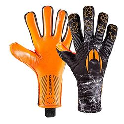 Ho Soccer Phenomenon Magnetic III Negative Orange Shadow keeperhandschoenen, uniseks, volwassenen, zwart/oranje, 11