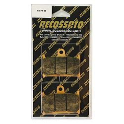 accossato agpa58ev1-p45225 Pastillas freno, Color Negro, Talla única