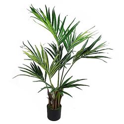 Botanik Realistic Potted Artificial Palm and Tropical Trees - Ready to Display