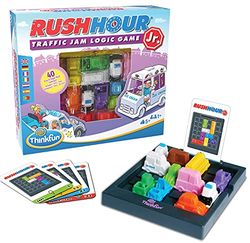 Thinkfun Rush Hour Junior - Traffic Jam Logic Brain Challenge Spel en Stem Toy voor kinderen, 1+ spelers, leeftijd 5 jaar