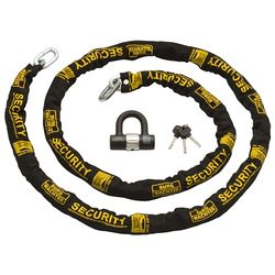Burg-Wachter Verkocht Secure Gold Fietsketting & Slot Kit, Zwart, 3M