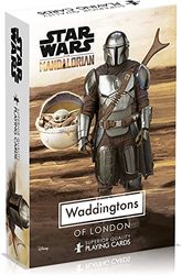 Winning Moves - Jeu de 54 Cartes - Star Wars - The Mandalorian - Jeu de société - Jeux de cartes A partir de 4 ans- Version française