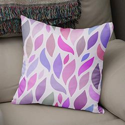 Bonamaison dekorativt kuddöverdrag slumpmässigt mönster, prydnadskuddöverdrag, heminredning örngott för vardagsrum, soffa, sovrum, storlek: 43 x 43 cm – designad och tillverkad i Turkiet