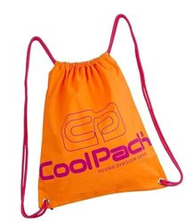 Coolpack Sprint Neon Oranje, sporttas met trekkoord, uniseks, kinderen, eenheidsmaat, Oranje, Eén maat