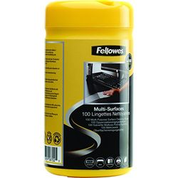 Fellowes Surface Cleaning Wipes, 100er Tin Dispenser