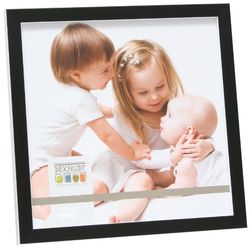 Deknudt Frames S43AL2 Cadre Photo Bois Noir/Blanc 18 x 24 cm