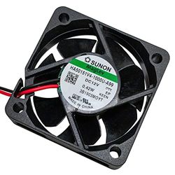 Ventilator 12V DC 0,3W 50x50x15mm 13,1m³/h 3200U/min 13,1m³/h Sunon HA50151V41000UA99
