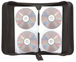 Texet Transporttas met ritssluiting voor CD/DVD, 128 discs