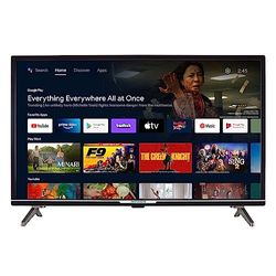 MEDION P13242 (MD 30042) 80 cm (32 inch) 1080p Full HD TV (Android TV, Smart TV, HDR, Netflix, Prime Video, PVR, Bluetooth, Google Chromecast & Assistant)