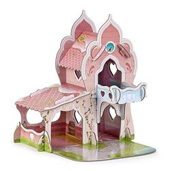 Papo 33105 Mini Princess Castillo de cartón Medio Ambiente, Multicolor Figura, Color, Piccolo