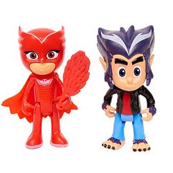 Simba 109402418 – PJ Masks figurer set ugglett, säsong 3, rörlig, 8 cm, från 3 år