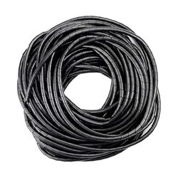 Spiraalkabelband, 4 mm x 10 m, zwart