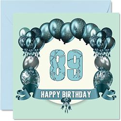 Cartes d'anniversaire amusantes pour homme – Ballons d'anniversaire – Carte d'anniversaire pour papa, oncle, grand-père, tante, grand-père, grand-père, grand-mère, grand-mère, grand-mère, grand-mère,