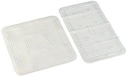 Tapis de bain Homecraft Soft-Feel, tapis confortable et sûr, utile pour les personnes âgées ou les enfants, parents, personnes handicapées ; blanc, grand, long, tapis antidérapant à ventouses.