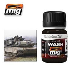 Ammo MIG-1008 Émail (35 ml) Dark Wash, multicolore