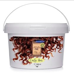 CURLY HAIR Olio per Capelli Ricci Trattamento Attivatore Ricci, Idratante, Anticrespo, Ristrutturante Capelli Ricci, Ricci Definiti e Ricci Perfetti - 5000 ml 5 L
