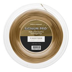 SIGNUM PRO Firestorm Bobine Cordage de Tennis Or 1,25 mm x 200 m