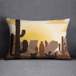 Questo Casa Funda de cojín Decorativa, Funda de cojín, Funda de Almohada, decoración del hogar, para sofá, café, tamaño: 35 x 50 cm, diseñada y Fabricada en Türkiye