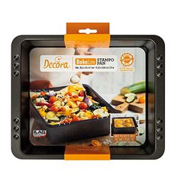 DECORA 0125737 MOLDE ANTIADHERENTE 28,5 X 23 X 7 H CM LINEA BAKE&COOK