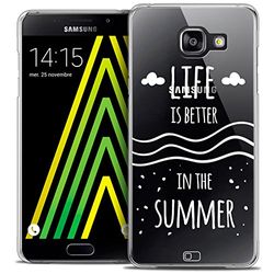 Caseink - fodral för Samsung Galaxy A5 2016 (A510) [Crystal HD Summer Design Life's Better - hårt - ultratunt - tryckt i Frankrike]
