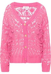 NALLY Gebreid vest, roze, M-L dames, Roze, M/L