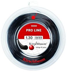 Kirschbaum Mixte Pro Line 2 Bobine cordage de tennis, Noir, 1.30 mm x 200 m EU