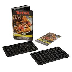 Tefal Coffret Snack Collection - 2 plaques gaufre + 1 livre de recettes XA800412