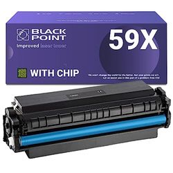 BLACK POINT Cartouche de Toner pour HP CF259X 59X HP 59A CF259A [avec Puce] - pour HP Laserjet Pro M428dw Laserjet Pro M428fdn Laserjet Pro MFP M428fdw Laserjet M404dn Laserjet Pro M404dw M404n M304a