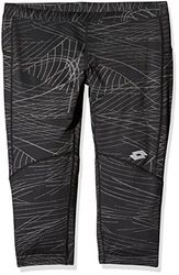 LOTTO Luxia Leggings Mid Prt Homme, Noir, FR : XL (Taille Fabricant : XL)
