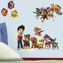 Lot de 37 stickers repositionnables Paw Patrol la Pat Patrouille
