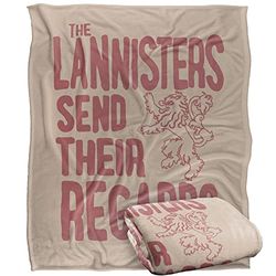 GAME OF THRONES Silky Touch Super Soft Throw Blanket 152 x 127 cm