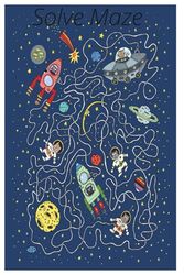 Maze Activity Book For Kids Aged 2 - 5 years