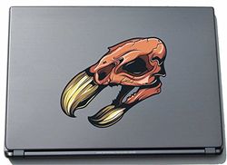 Laptopsticker Laptopskin Skull 054 - weerstaanbare doodskop - 150 x 175 mm sticker