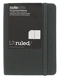 Letts L7NRBK Universal Notebook Noteletts - Feint Ruled L7 Pages