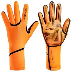 BUDDYSWIM Guanti Impermeabili in Neoprene da 2,5 mm per Il Nuoto in acque libere. Winter Gloves isolanti dal Freddo per Immersioni, Scuba Diving, Kayak, Surf e lavori in Acqua. Guanto Neoprene