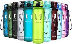 Super Sparrow Sport Vattenflaska - 1000ml - Giftfri BPA-Fri och Miljövänlig Tritan Co-polyesterplast - för Löpning, Gym, Yoga, Utomhus och Camping