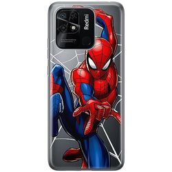 ERT GROUP mobiltelefonfodral för Xiaomi REDMI 10C originalt och officiellt licensierat Marvel mönster Spider Man 039 optimalt anpassad till formen på mobiltelefonen, gedeeltelijk transparant