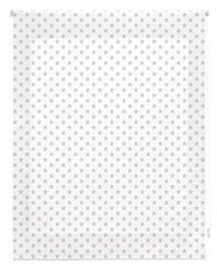 Blindecor Stars Estore de rolo infantil, cinzento, 100 x 180 cm (largura x comprimento), tamanho do tecido 97 x 175 cm, fácil instalação e montagem