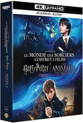 Coffret j. k. rowling 2 films : harry potter à l'école des sorciers ; les animaux fantastiques 4k ultra hd