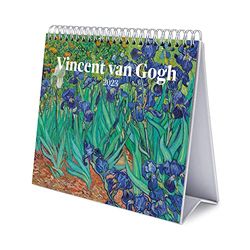 Grupo Erik Calendario da Tavolo 2023 Van Gogh - Calendario Scrivania 2023, 12 Mesi e Planner Annuale 2024, 17 x 20 cm, FSC, Ottimo come Calendario 2023 da Tavolo, Calendario Ufficio 2023