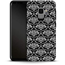 Premium mobilskal Black French Lillies Samsung Galaxy S9