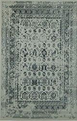 ASPECT Ispahan Vieilli/Vintage/Oriental Traditionnel bordée Tapis, Polypropylène, Noir, 160 x 230 cm